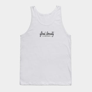 Find Beauty In Skincare Tank Top